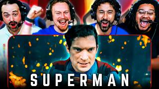 Thumbnail for SUPERMAN TRAILER REACTION!! Official Trailer Breakdown | DC Studios | James Gunn