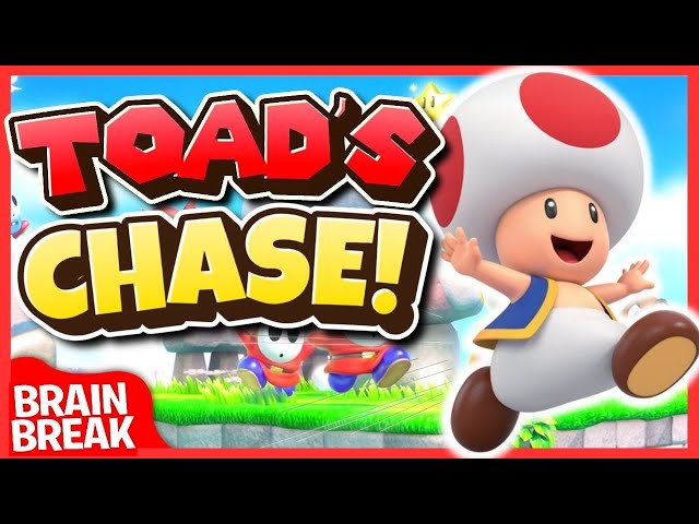 Toad' Chase | Brain Break | Mario Run | Just Dance | Freeze Dance | Matthew Wood class=