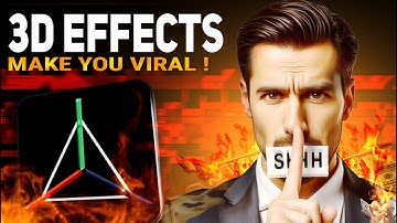 Steal These Advance 3D Video Editing Hacks! on Mobile