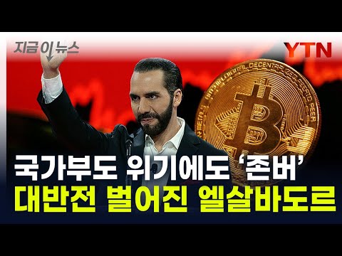 나랏돈으로 비트코인 산 엘살바도르...국가부도 위기에서 '돈방석' [지금이뉴스] / YTN