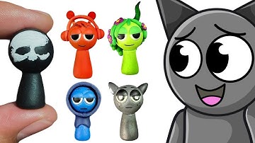 Making SPRUNKI - INCREDIBOX with CLAY