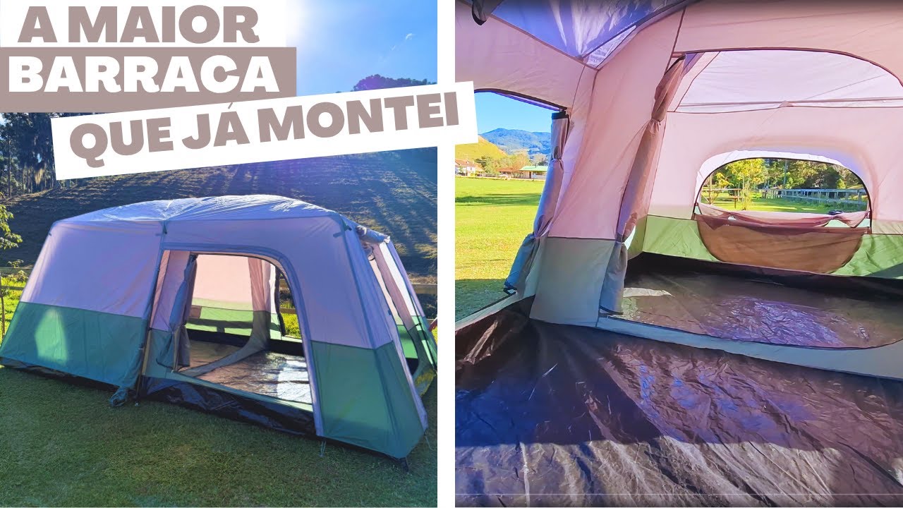 Essa Barraca GIGANTE Vai te Surpreender! (Titan 12 Review)