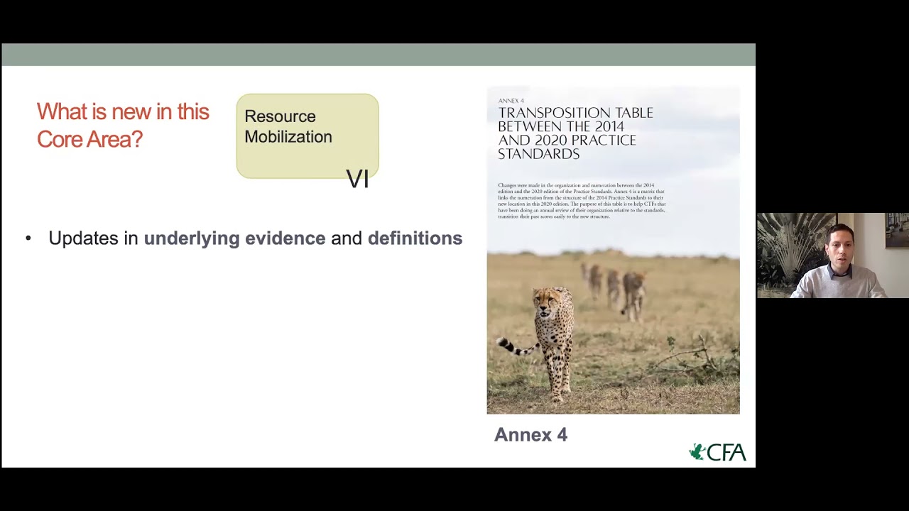 Practice Standards for Conservation Trust Funds: Resource Mobilization Webinar