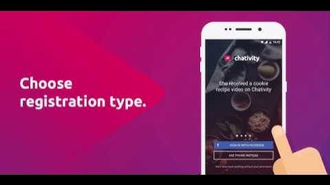 Chativity Messenger: How to Сreate an Account