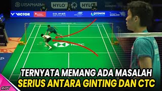 Pemain Kelas Dunia Sikapnya Gini 🤭?? Awal Chou Tien Chen Marah dengan Ginting sebelum Hylo Open