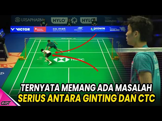 Pemain Kelas Dunia Sikapnya Gini 🤭?? Awal Chou Tien Chen Marah dengan Ginting sebelum Hylo Open class=