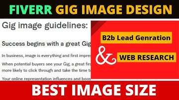 Fiverr gig image design -Canva 2022 -Fiverr gig image design