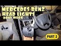 Mercades Benz 2007 C280 ALL lights dont work front or back part 2