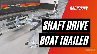 Trailer For Shaft Drive Boats | SBS Trailers | R4/3500BV