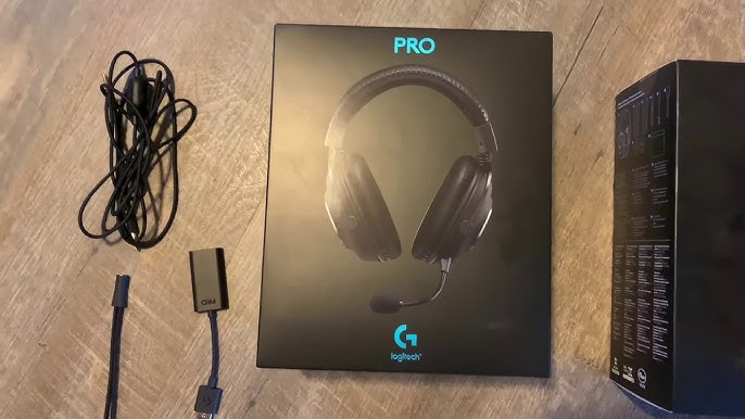 Logitech PRO X Gaming Headset with Blue VO!CE Mic Technology