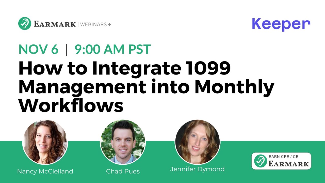 Workflow 1099 How to Integrate 1099 Management into Monthly Workflows - YouTube