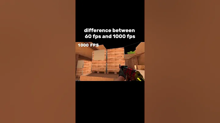 60 FPS vs 1000 FPS in Standoff 2 – You Won’t Believe the Difference!