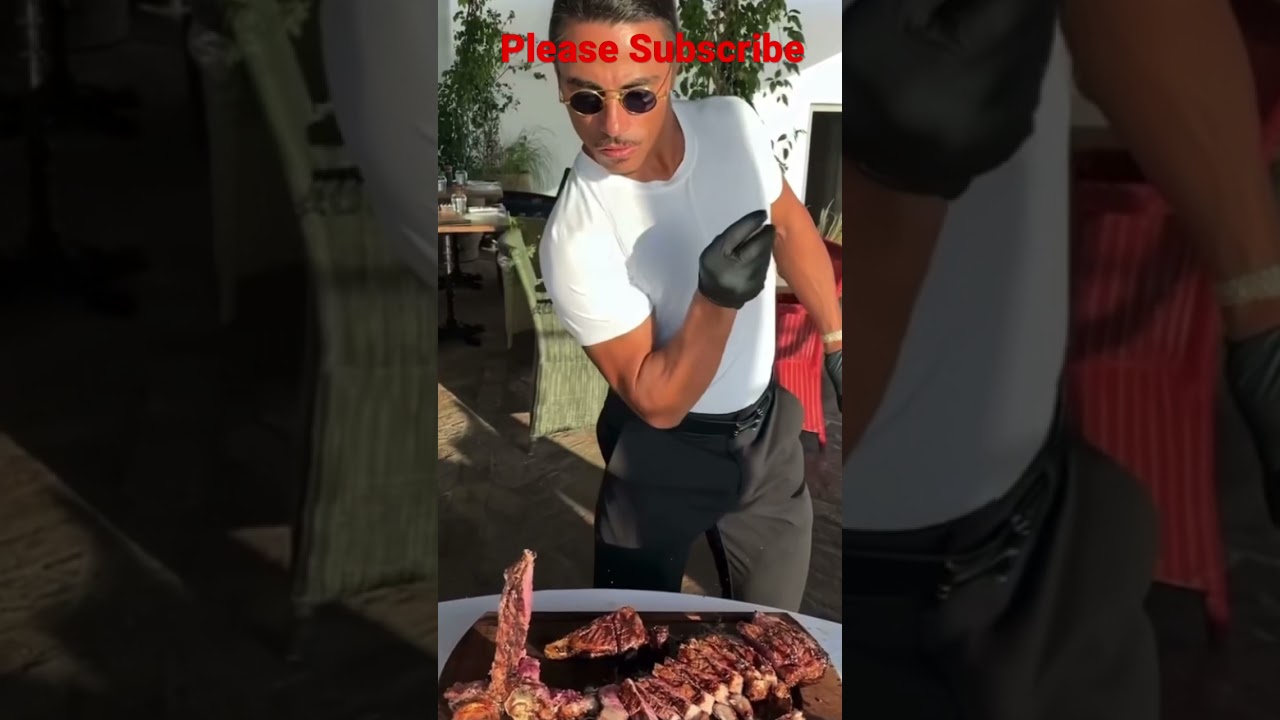 Lamb chops | Nusret Gokce the Salt Bae | Subscribe for recipe