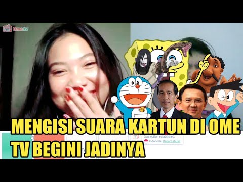 MENGISI SUARA KARTUN & TOKOH NASIONAL DI OME TV BEGINI JADINYA!! - YouTube