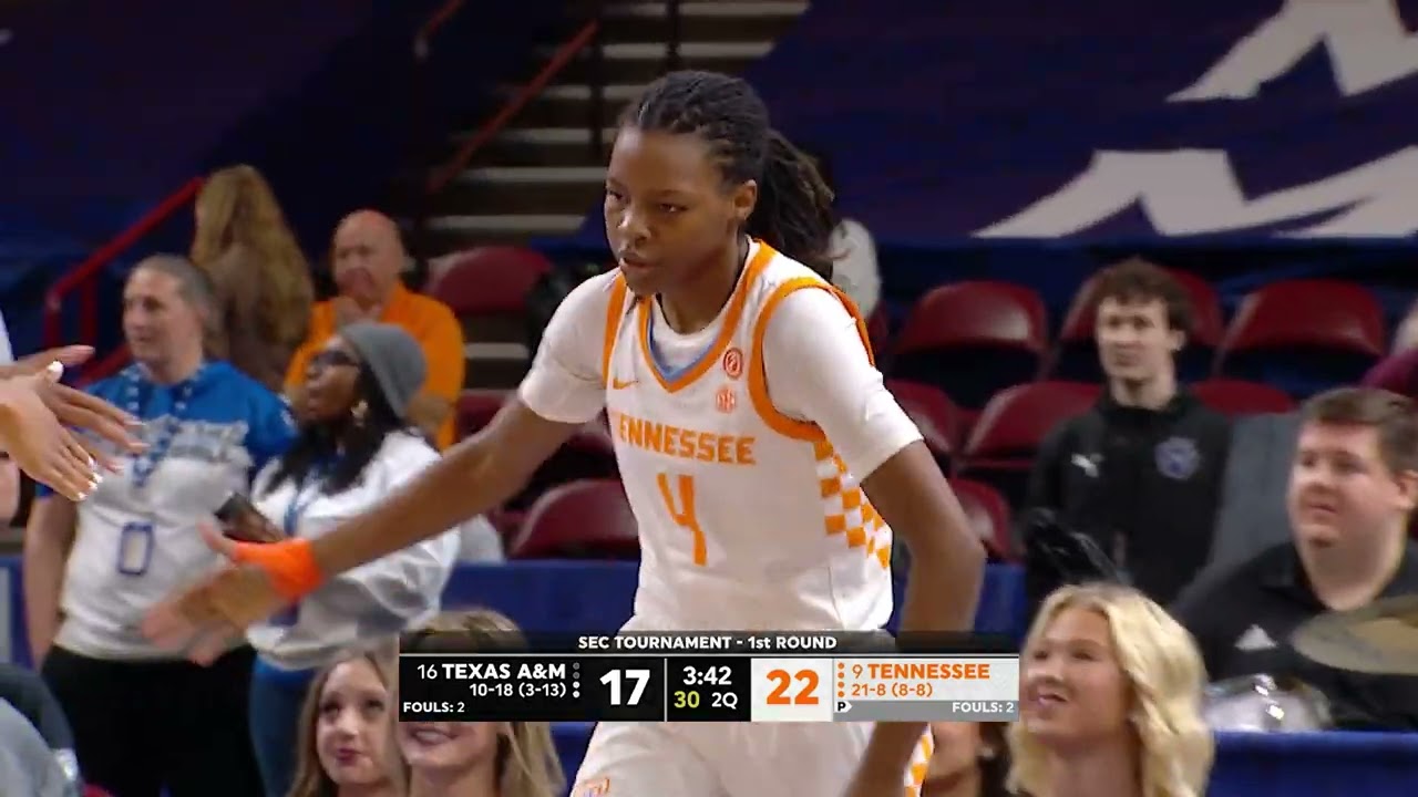 Lady Vols Basketball highlights of 77-37 win over Texas A&M
