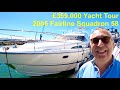 £359,000 Yacht Tour : 2005 Fairline Squadron 58