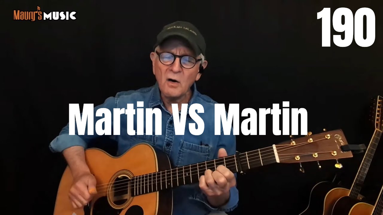 Virtual House Concert!  Martin vs Martin 190