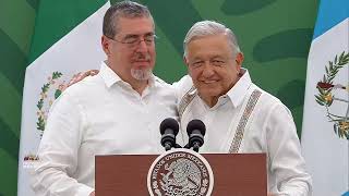 Reunión bilateral México-Guatemala.