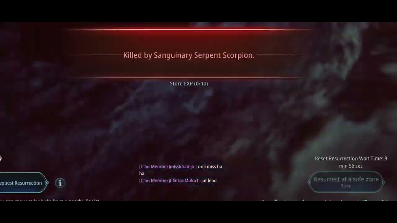 sanguinary serpent scorpion mir4 first clear