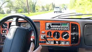 1994 Saab 900 Turbo Convertible- driving