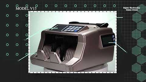Silverline mix value cash counting machine (model:V15)