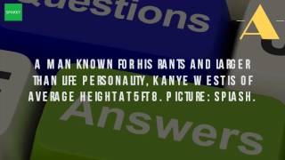 How Tall Is Kanye West In Feet?