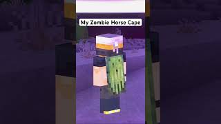 Zombie Horse Cape #minecraft #Bedrock Mounts of Mayhem