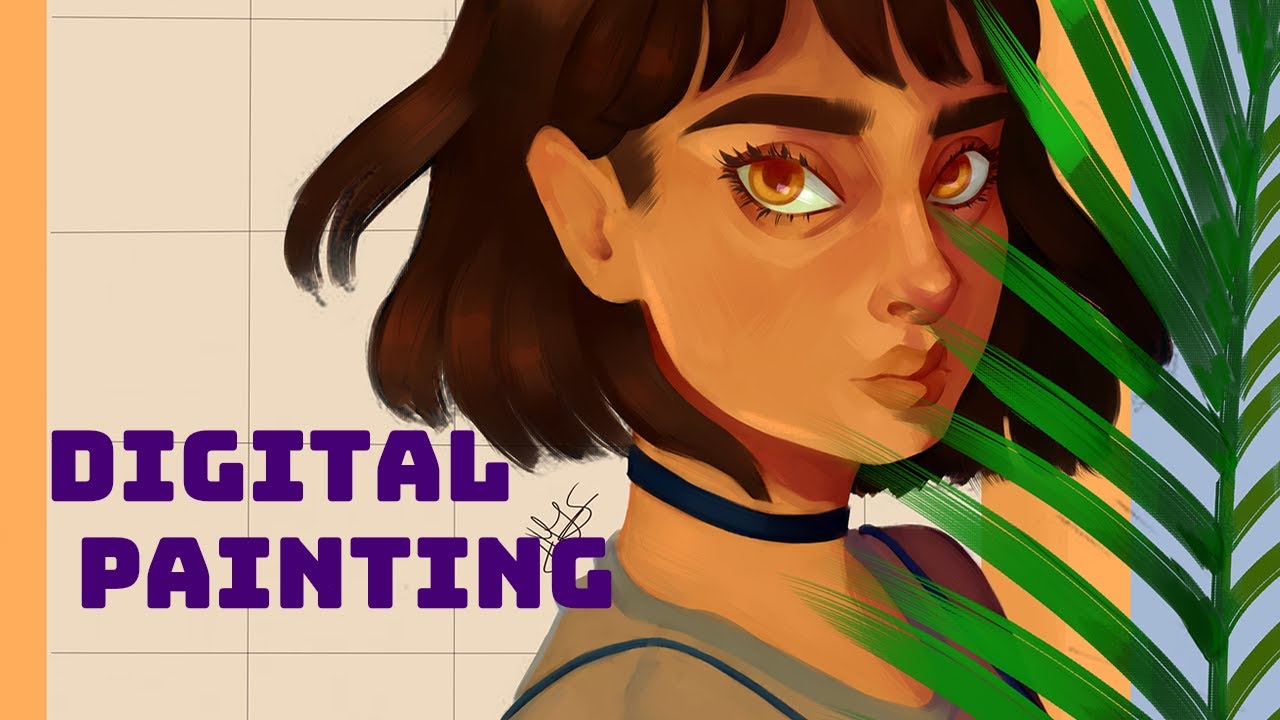Digital Painting || Paint Tool Sai 2 - YouTube