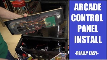 Legends Pinball arcade control panel install - Easy!