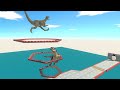 Falling Into Deadly Rings - Animal Revolt Battle Simulator