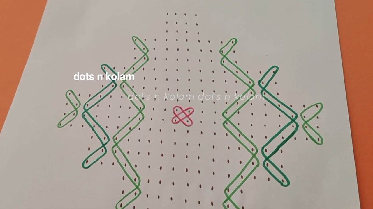 22 dots muggulu (sikku, neli, pinnal, kambi kolam) margazhi kolangal | pongal competition rangoli 