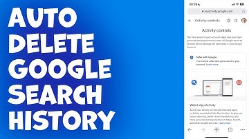 How To Auto Delete Google Search History