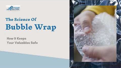The Science of Bubble Wrap: Why We Love Popping It!