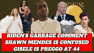 Biden garbage Comment, Shawn Mendes' Sexuality, Channing Tatum's Breakup, Gisele Bündchen New Baby
