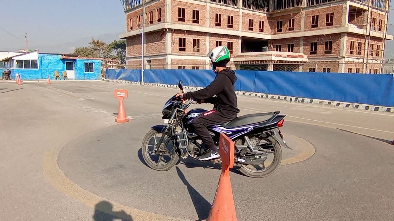 new video of bike trial in nepal , gurjhudhara ,kathmandu YouTube