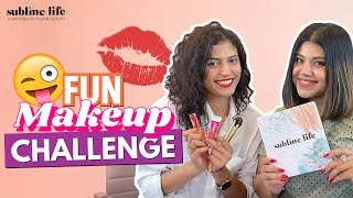 The Ultimate Makeup Challenge | Time Pressure Makeup Challenge Ft. Sublime Life Team