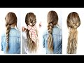 Easy Ponytail ideas for this summer #hairstyles #braidhairstyle #braided