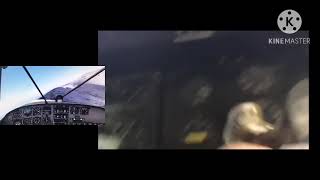 sansa airlines flight 679 cvr and cockpit view footage?