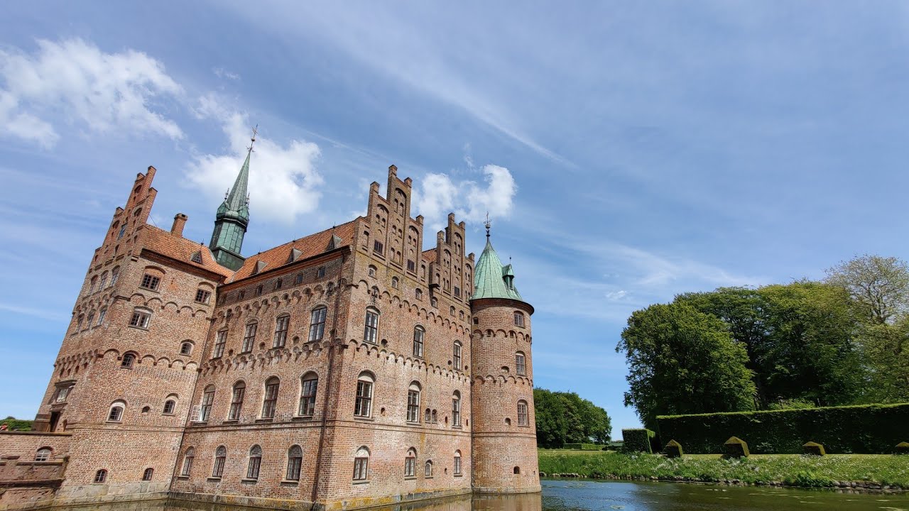 Egeskov Slot, Kværndrup - Denmark 4K