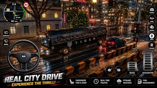 🔥 Indian Bus Simulator 3D | Heavy Traffic City Bus Driving Challenge | Real Gameplay 😔💪💪 screenshot 4