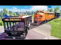 Train Accidents #23 - BeamNG DRIVE | SmashChan