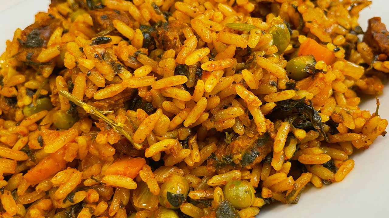 المطبخ التونسي : روز جربي باللحم البقري