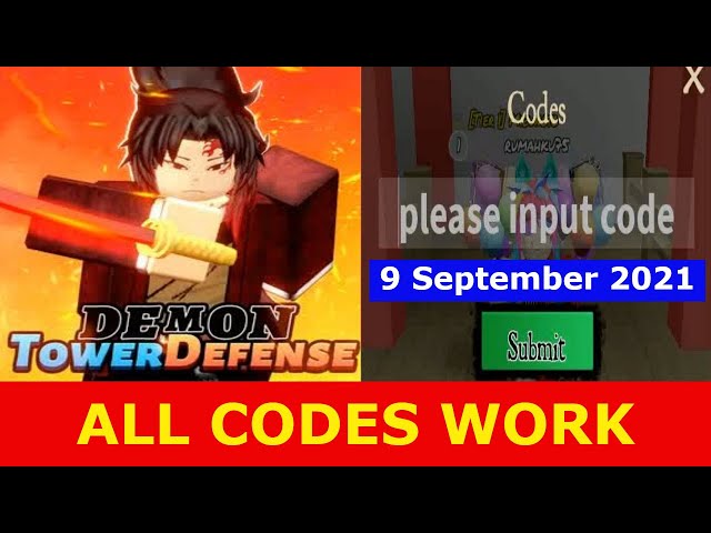 Demon Slayer Tower Defense Simulator codes [UPD] (September 2023)