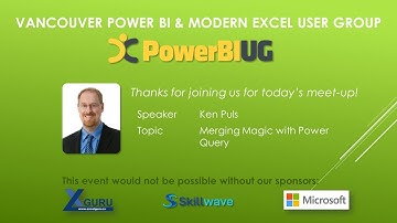 Vancouver Power BI & Modern Excel User Group Meeting - Power BI Track - Nov 2020