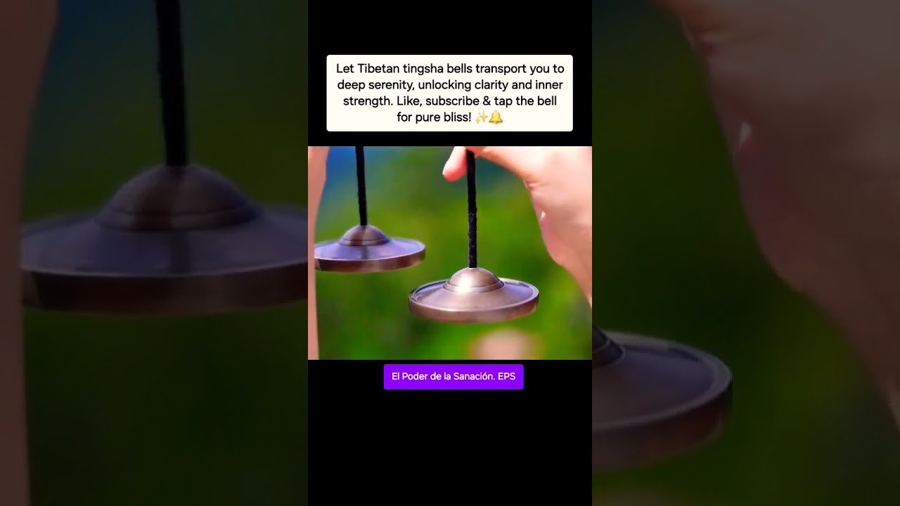 Regardez Experience Pure Bliss: Transformative Tibetan Tingsha Bells Meditation. #meditationmusic #foryou sur YouTube Regardez Experience Pure Bliss: Transformative Tibetan Tingsha Bells Meditation. #meditationmusic #foryou sur YouTube