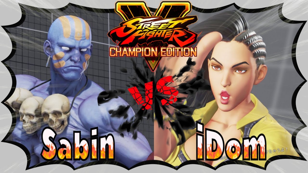 [SFV CE] Sabin(Dhalsim) vs iDom(Laura) [Street Fighter 5 Champion Edition]