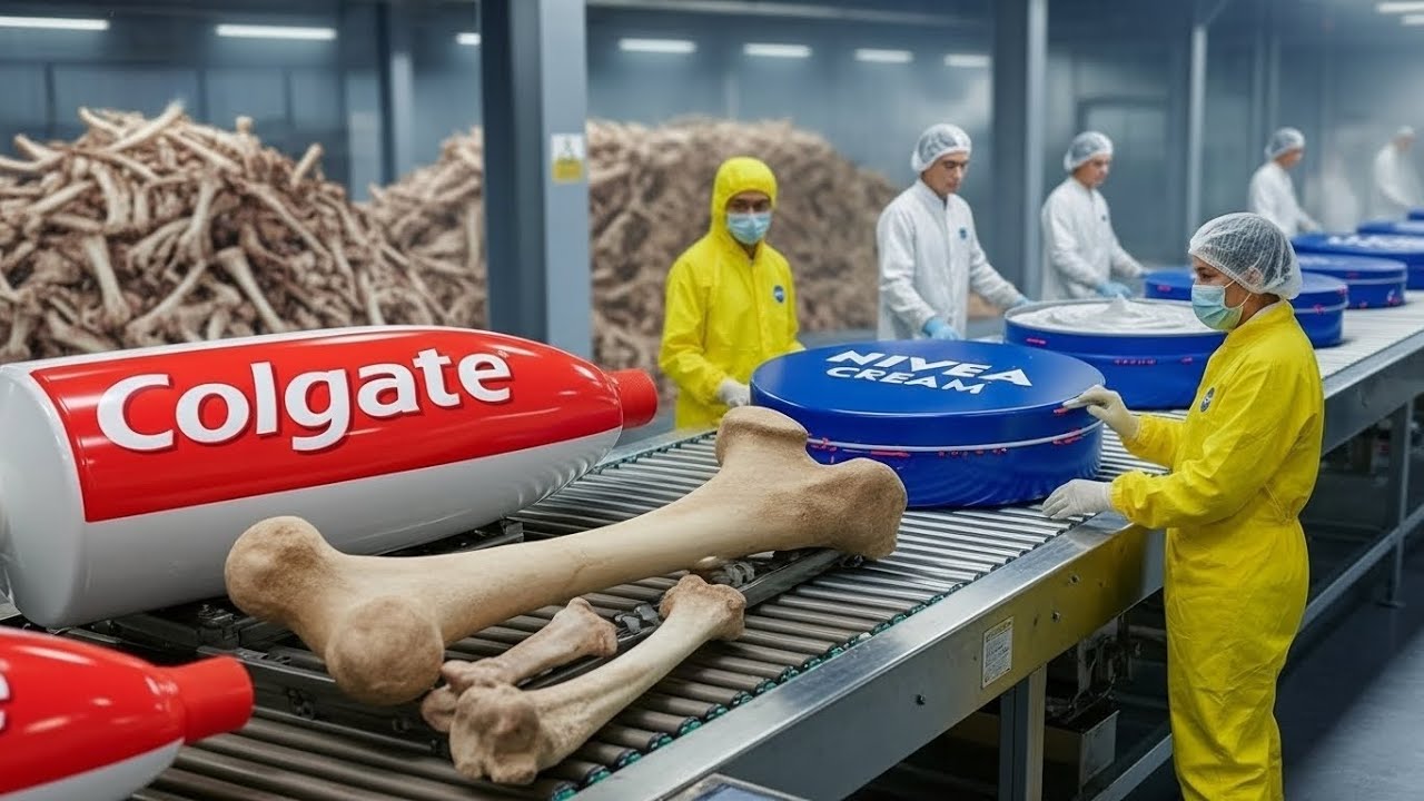 Inside a Giant Factory 🤯 | From Animal Bones to Toothpaste & NIVEA-Style Cream