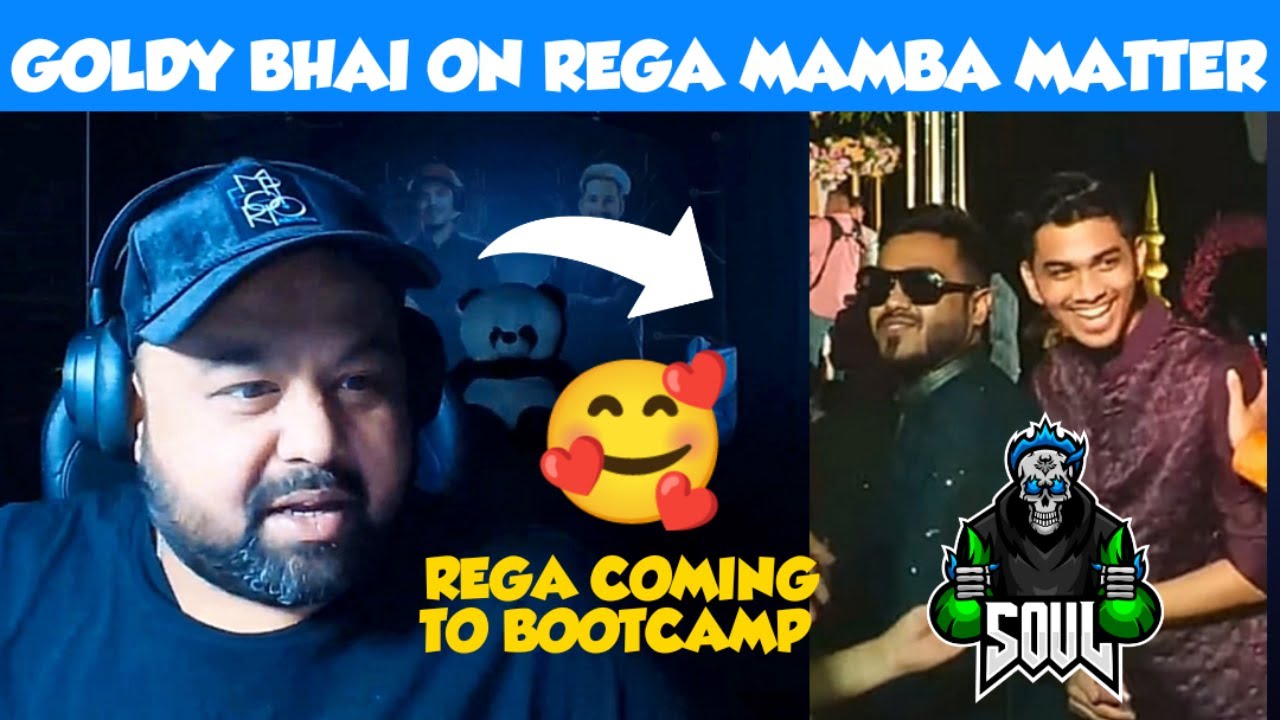 Goldy bhai reply on Rega Mamba Controversy solve? 🚀 - YouTube