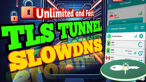 How to setup TLS Tunnel for SLOWDNS using Default servers