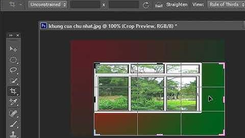 Sử dụng công cụ Crop trong Photoshop nhanh chuẩn [Khosachso.com]